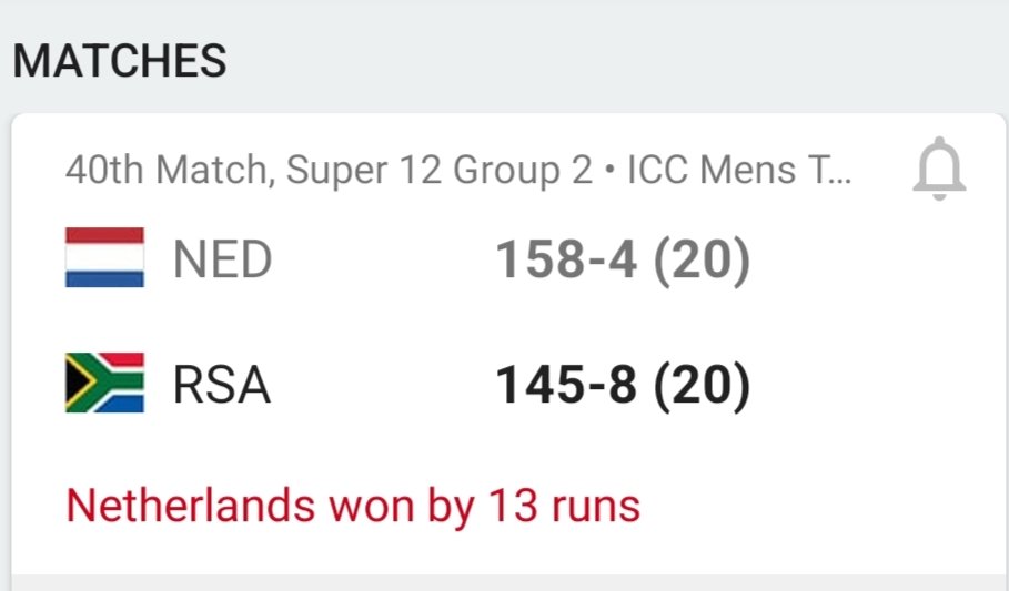 pratiksuthar's tweet photo. South Africa have come close since but have always tumbled in the knockout stages, earning them the tag of chokers in cricket. Chokers for a reason #T20Iworldcup2022 https://t.co/2btj1WjWSR