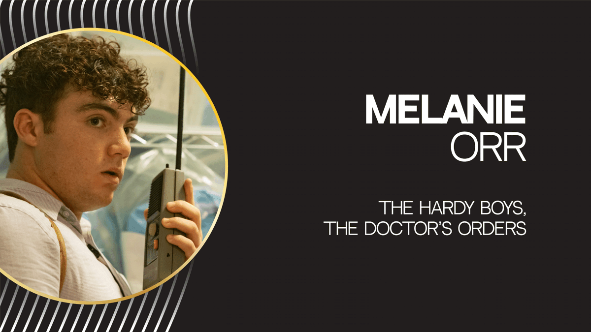 The winner of Outstanding Directorial Achievement in Family Series is Melanie Orr – @TheHardyBoysTV, Episode 207, The Doctor’s Orders. #DGCAwards #DGCTalent
