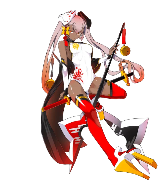 Also can we just appreciate how Laegjarn matches ninja Laevatein's outfit too 