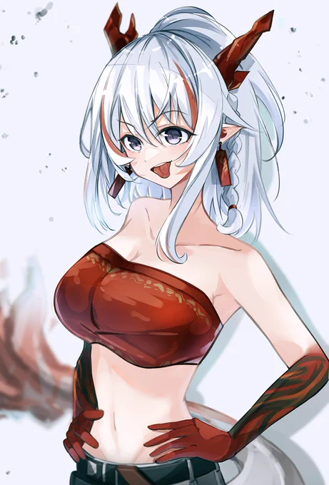 ニェンの顔がとても良い#アークナイツ 