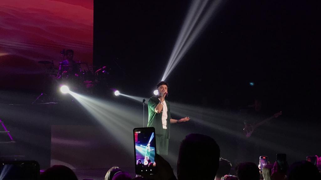 withuagus's tweet photo. sos inmenso agustín, la rompiste toda. gracias por esta noche increíble. t amo mucho @AguCasanova_ 🤍 https://t.co/JYt8X6SscG