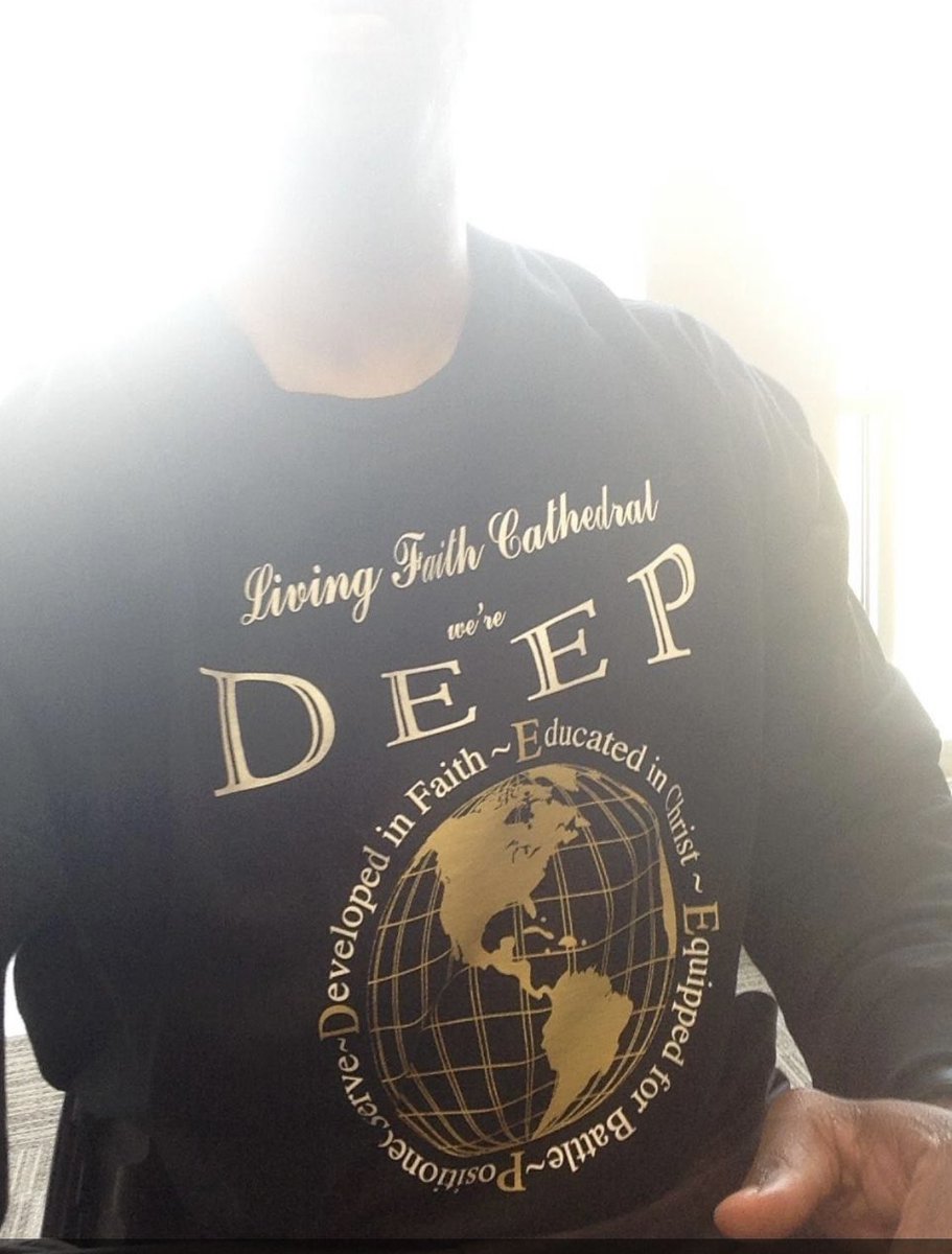 MauriceLLawson's tweet photo. Living Faith Cathedral is D.E.E.P:
D-eveloping our Faith in the Word of God
E-ducating ourselves on who we are in Christ
E-mpowered by the Holy Spirit for Spiritual Battle
P-ositioned in the Community to Serve https://t.co/DrA0g5K6d7