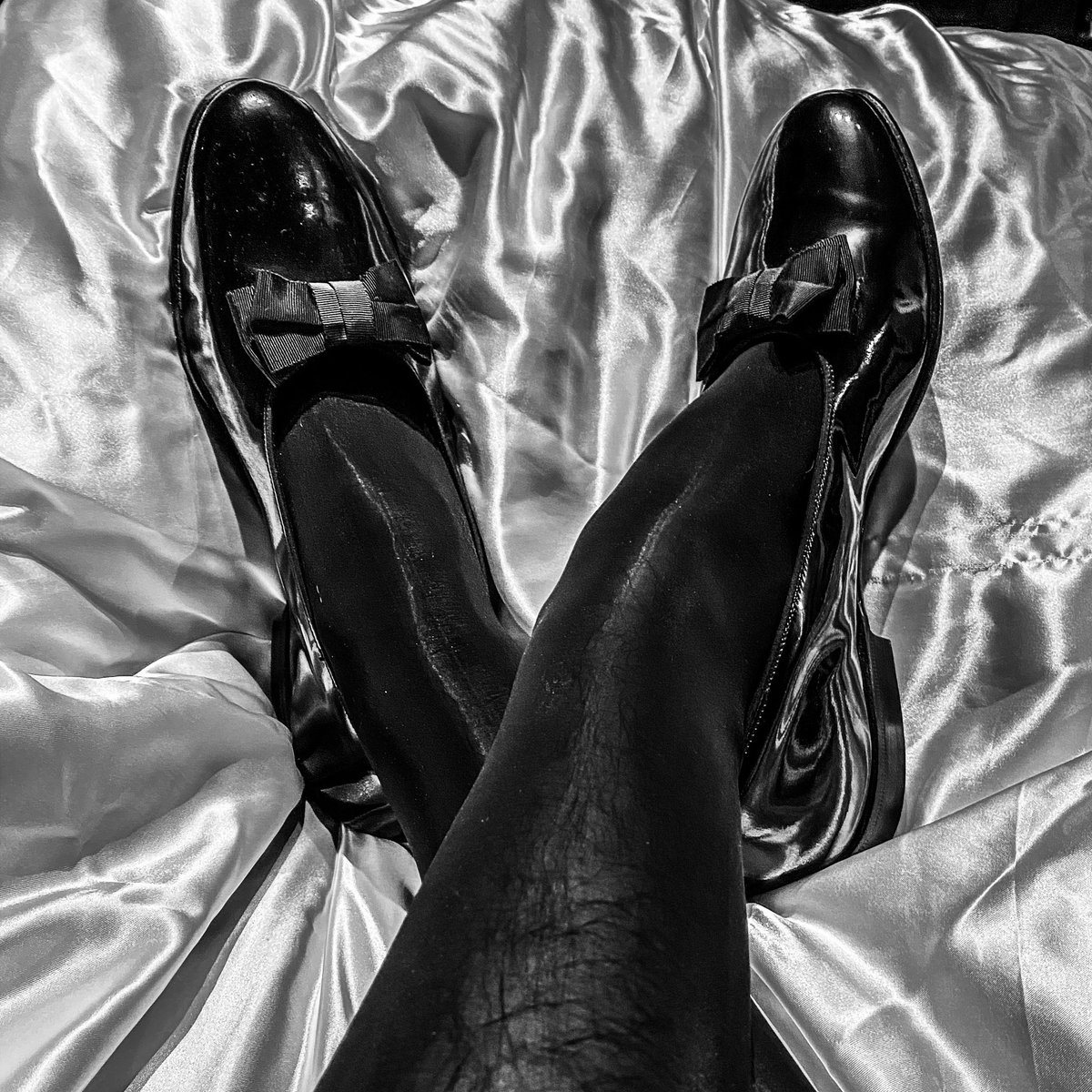Pumps #satin#slippers#pumps#tights#sheersocks#otc#silk#hosery#stolkings