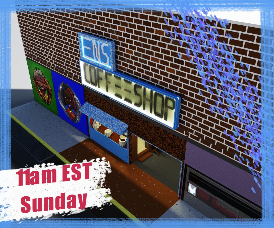 WrockFit's tweet photo. Twitter Space:
ENSCoffeeShop tomorrow (Sunday) at 11am EST!
Let's hang out over a mug & talk ENS plans or recent achievements, then, plans for the week ahead!
Hosted by @christine090317
*espresso shots = 17-23sec/pull
*almond milk is back!
Cheers! ☕
@ENSMaxisNFT https://t.co/cU0X3balm6