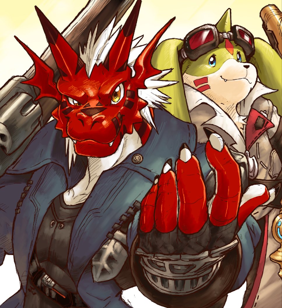 Only Jerry on Twitter "Growlmon Gunbreaker and Gargomon Machinist https//t.co/pFBQfjHIhi