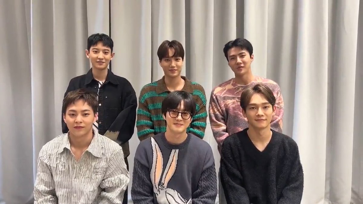 oshcuddles's tweet photo. we got two exo group contents for two consecutive months i appreciate it so much 😭 https://t.co/InFmiQalx7