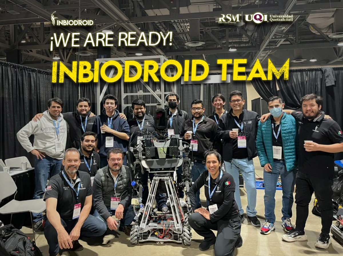 ¡Ya está activa nuestra campaña! ¡Apoya al único robot avatar mexicano poniendo tu granito de arena! Da click y dona 👉kickstarter.com/projects/inbio…
#kickstarter #robot #mexicano #ciencia #tecnologia #CAMBIO #Xprize