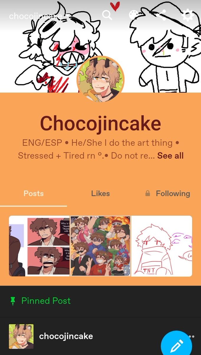 chocojincake's tweet photo. Here are my other socials in any case we have to move out lol ^-^
(I've been more active on tumblr) https://t.co/k6YBTI6mjG