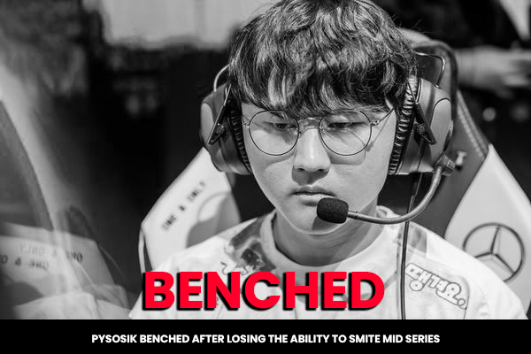 duhprincelol's tweet image. [Sources] Pyosik benched after "griefing the entire team"