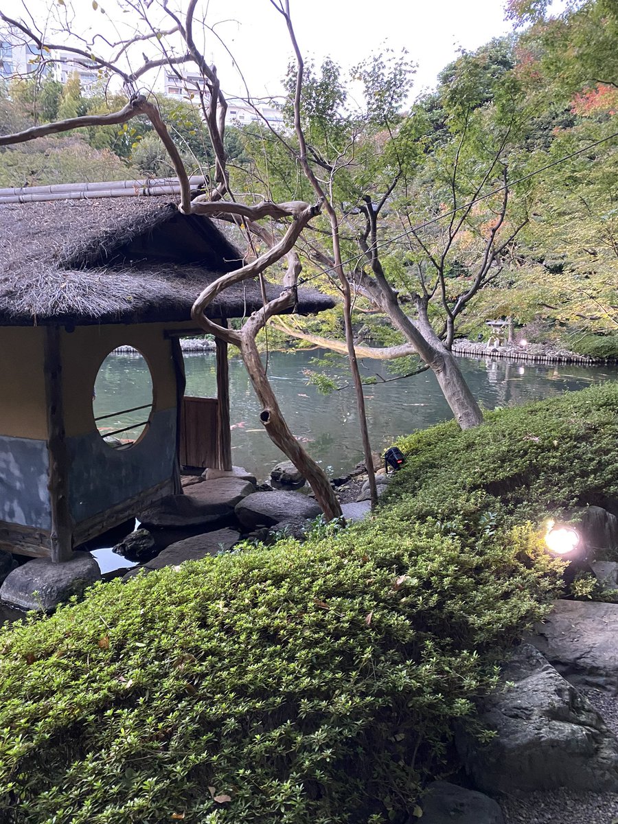Warpman13king's tweet photo. 癒しの時間♪
by 八芳園 https://t.co/ioUvtx7KZo