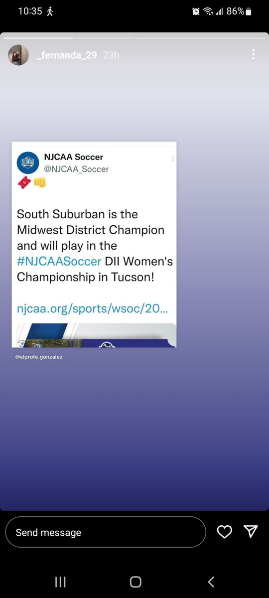 soccer_morton's tweet photo. Let's go Fernanda! #mortonmustangsoccer #mortonathletics https://t.co/BhOFPmXQlh