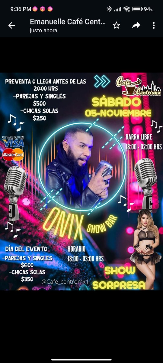 ONYX (vocals,Dj live tweet media