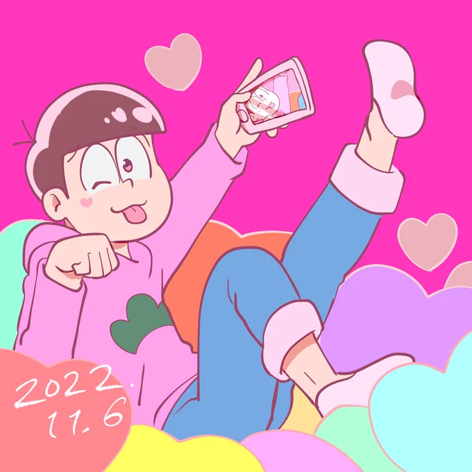 11月6日!いい六男の日!六男っていうか、トドのつまり末っ子っていうか!可愛くてごめんね 
