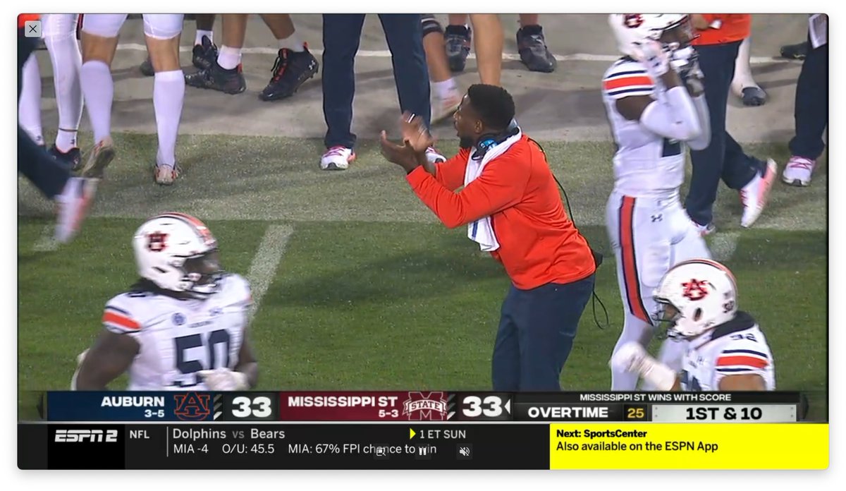 Good Sports Dad Auburn Head Coach Cadillac Williams