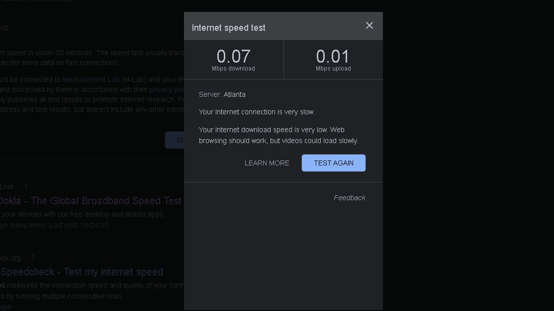 _natefps's tweet photo. yeah your wifi may be good but is it this good? https://t.co/7qjhICTRUW