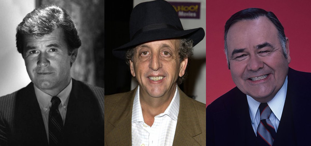 Remembering on their birthday #JohnReilly 88, #VincentSchiavelli 74, #JonathanWinters 97