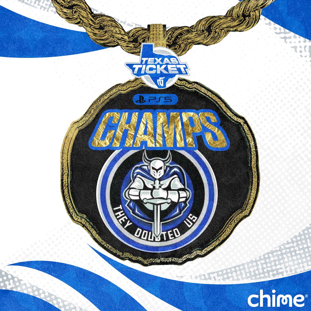 Let’s hear it for the 2022 Texas Ticket Championships <a href="/TheyDoubtedUs/">TheyDoubtedUs ⚔️</a>! #2KCommunity #TexasTicket 🎟