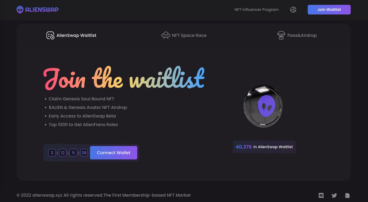 AlienSwap👽NFT Marketplace tweet media