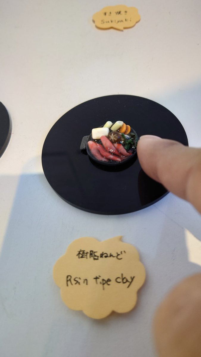 iwa069's tweet photo. ねんドル岡田ひとみさんの個展へ行ってきた
実際に触れるの感動
親子連ればかりで少し恥ずかしかった
思ってたより極小、百聞は一見にしかず
そして実物もキュート
#nendol 
#岡田ひとみ https://t.co/9lEiiOAQwI