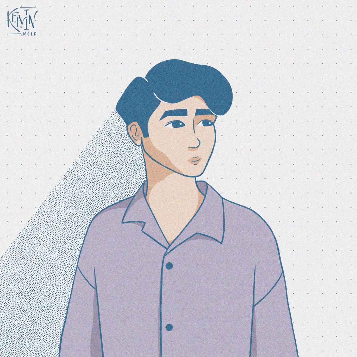 「i just wanna stay in that lavender haze#」|kelvs ☁️のイラスト