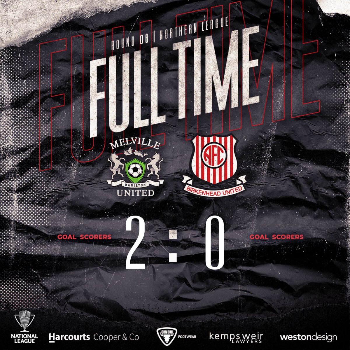 Birkenhead United AFC (@buafc_nz) on Twitter photo Tough day in the Waikato for the boys today going down 2-0 to <a href="/MelvilleUnited/">Melville United</a>
🔴⚪️🔴⚪️
#NZNationalLeague
<a href="/WestonDesignNZ/">Weston Design</a>
<a href="/HarcourtsCandC/">Harcourts Cooper&Co</a>
John Bull Footwear
Kemps Weir Lawyers Tough day in the Waikato for the boys today going down 2-0 to <a href="/MelvilleUnited/">Melville United</a>
🔴⚪️🔴⚪️
#NZNationalLeague
<a href="/WestonDesignNZ/">Weston Design</a>
<a href="/HarcourtsCandC/">Harcourts Cooper&Co</a>
John Bull Footwear
Kemps Weir Lawyers