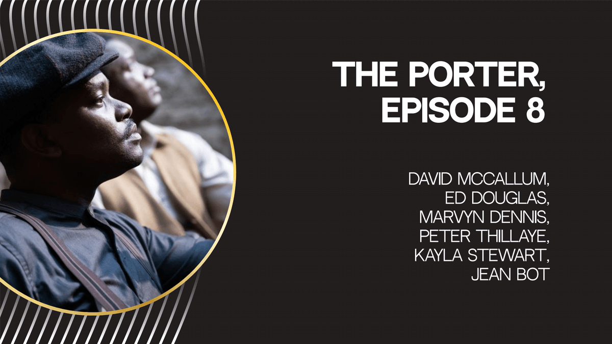 DGCTalent's tweet image. The winner of Best Sound Editing – Dramatic Series is @DavidMcCalllum, Ed Douglas, Marvyn Dennis, Peter Thillaye, Kayla Stewart, Jean Bot – @ThePorterSeries, Episode 108. #DGCAwards #DGCTalent #ThePorter