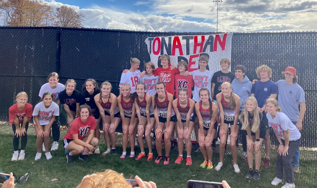 Jonathan Alder Athletics (@alderathletics) on Twitter photo What a day for Girls Cross Country <a href="/AlderTrack_XC/">Jonathan Alder Track & Field and XC</a> to compete and represent Alder Nation in the State Championship! Congrats to these ladies on and excellent year! They were fun to watch. <a href="/AlderHS/">Jonathan Alder HS</a> What a day for Girls Cross Country <a href="/AlderTrack_XC/">Jonathan Alder Track & Field and XC</a> to compete and represent Alder Nation in the State Championship! Congrats to these ladies on and excellent year! They were fun to watch. <a href="/AlderHS/">Jonathan Alder HS</a>
