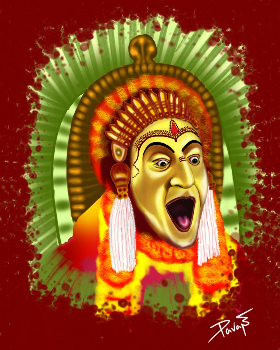 mr__humanbeing's tweet photo. Divine blockbuster #kantara Tribute❤ #digitalartwork
@shetty_rishab @gowda_sapthami 
@AJANEESHB https://t.co/JkZJPapZwm