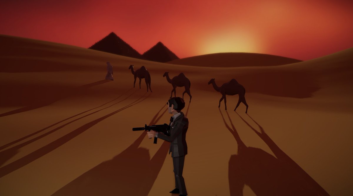 My upcoming lowpoly Egpyt-located Spy Adventure-Puzzle game... as yet untitled.  

Follow for updates!

#screenshotsaturday #indiegames #indiedev #unity #unity3d #lowpoly