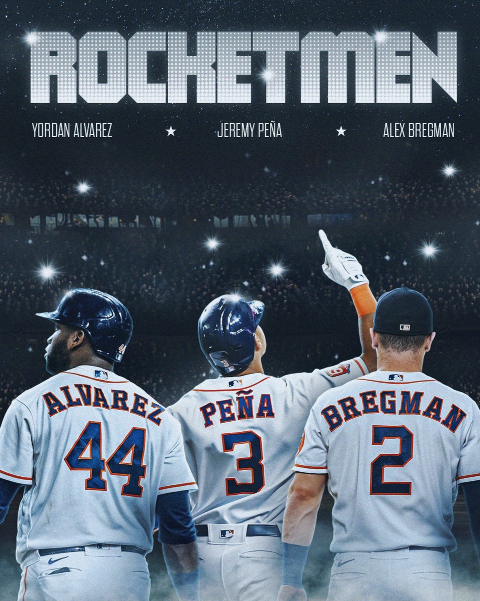 MLB's tweet image. Houston Rockets 🚀 #WorldSeries