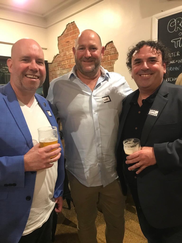 Fair to say <a href="/travfitz/">Travis Fitzgibbon</a> and I have not aged a bit. 😂Class of ‘91 school reunion in Bendigo.

30(+1) years since we were all together and the old friendships just picked up where they left off from.  With our old mate Dave.