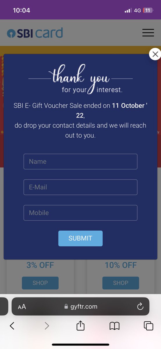 PaisaPlus's tweet photo. @darshil1504 @CardMavenIn @cardinsider @creditcardz_in Have they discontinued this? https://t.co/b7Vxn8vuK9