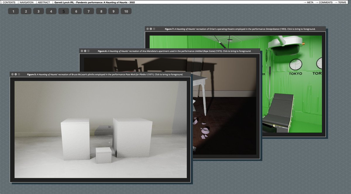 garrlynch's tweet image. Issue 27 of the Journal for Artistic Research is out (jar-online.net/en/issues/27) and features an article of mine about performance during the pandemic (jar-online.net/en/exposition/…). #networkedperformance #SimotronAquila @brace_2020