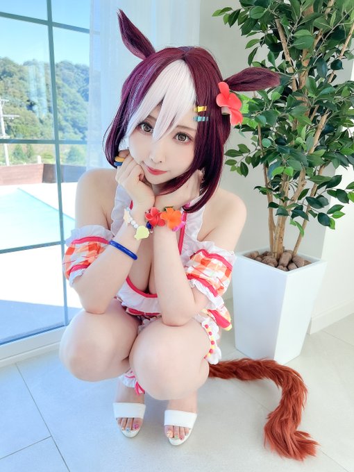 コスプレイヤー桃色れくのTwitter画像36