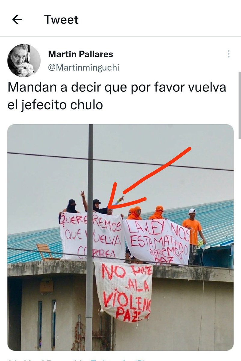 SomosEstrategia's tweet photo. Periodistas difunden fake news. Una  fotografía de la crisis carcelaria del 3 de octubre de 2021, la hacen pasar como actual. Los textos fueron modificados. https://t.co/6uEvcLkRNQ