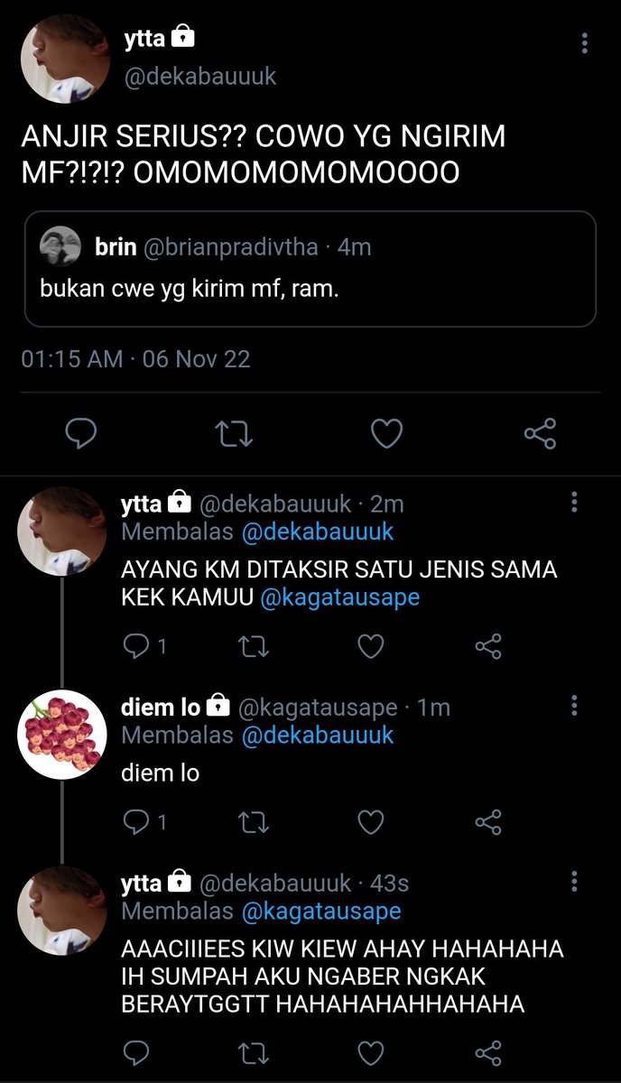 Ciee ditaksir sama jenis.

Haechan few tweets au
Bye ©130600NA