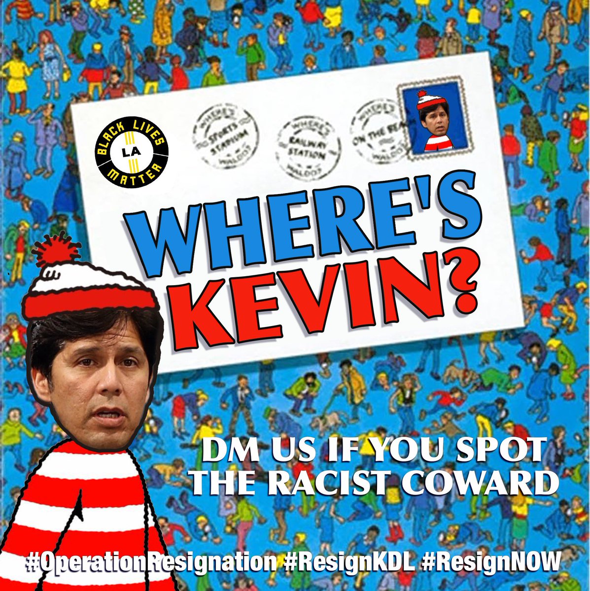LAProgressive's tweet photo. #RT @DocMellyMel: RT @BLMLA: Racist, disgraced Los Angeles City Councilman Kevin De León is on the run. After 18 days of our 24-7 #OperationResignation encampment, KDL moved out of his Eagle Rock home. If you see Kevin, tell us so that we can demand that… https://t.co/3VvIV7zFKo
