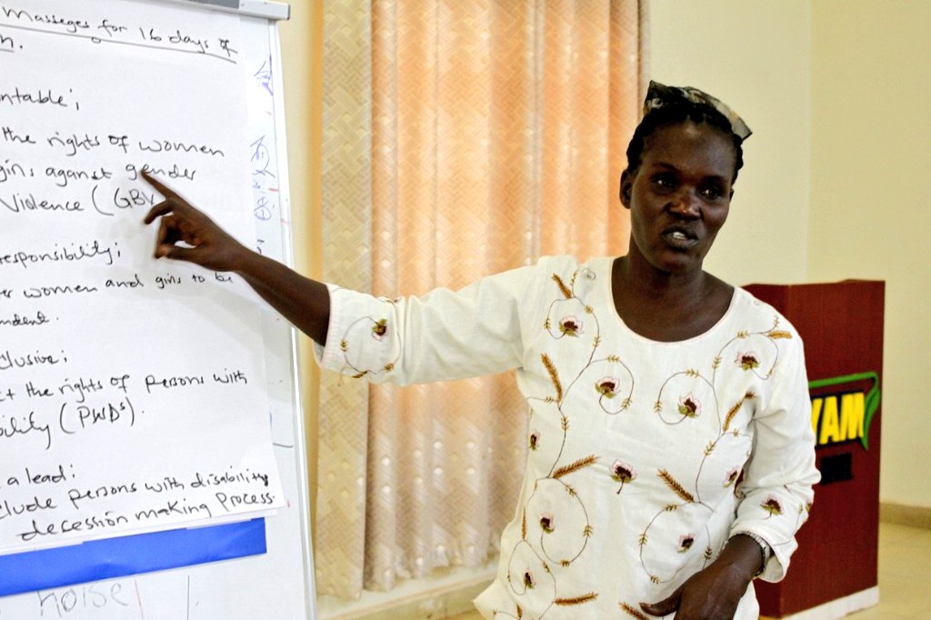 junubos's tweet photo. This activity is implemented under the #Together4Inclusion Project, supported by @KFUKKFUMGlobal with funds from @noradno . Thanks for continous support for disability inclusion. #SSOT #SouthSudan https://t.co/h8nN4FrWM9