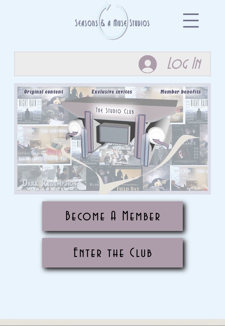 Thank you for your membership! We 💙 our members! <a href="/SAAMstudios/">Seasons & a Muse</a> #thestudioclub 🎬 Exclusive #online #streaming home to #awardwinning #artistmade #films <a href="/NightRainMovie/">Night Rain</a> <a href="/TheScarapist/">The Scarapist</a> #commentaryversion <a href="/MakingAngelsMov/">Making Angels</a> #screentest and more ⭐️ 

seasonsandamusestudios.com/the-studio-club