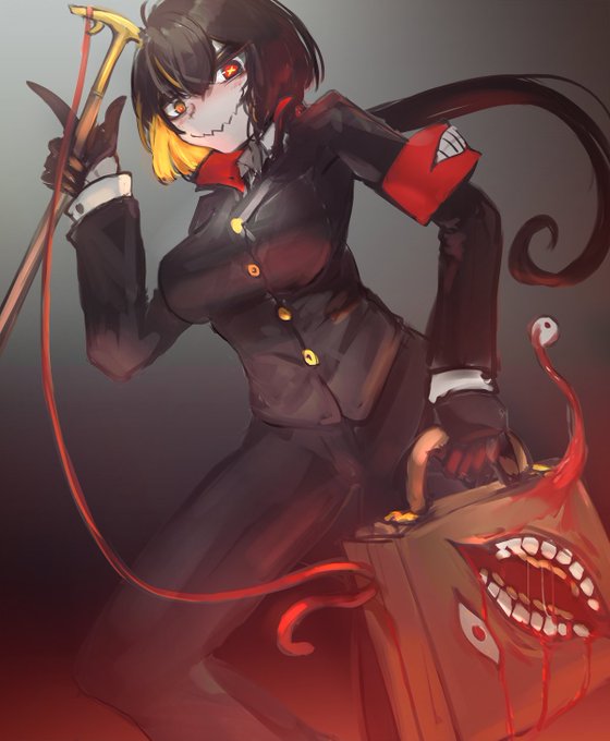 Elinaemen精鋭級個体:Ulitz
Ulitzは完全な人間姿に擬態できる以外、物、機械、魔法現象まで擬態できる、例えば、魔法使いがファイヤーボールを使うと、Ulitzはファイヤーボールそのものになれる、水に飛び込んでも消えない、だってその火は本物の火じゃなく、Elinaemenを構成する負の感情だから 