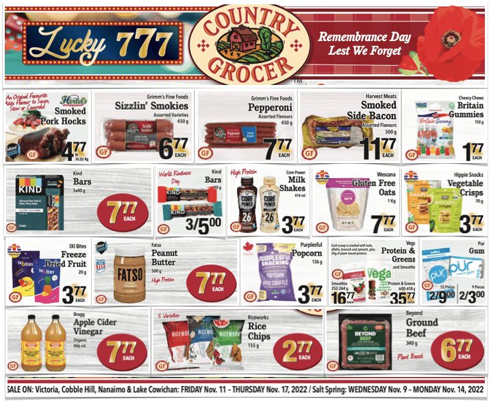 TheCeliacScene's tweet photo. ➡️ Get Lucky with @CountryGrocer Gluten-Free Flyer! ➡️ https://t.co/qpJF0MFOm0➡️ #HertelMeats Smoked Pork Hocks • @GrimmsFoods Sizzlin' Smokies & Pepperoni #glutenfree #dairyfree #soyfree #noaddedmsg #countrygrocer #grimms https://t.co/aGHQRmwp2l