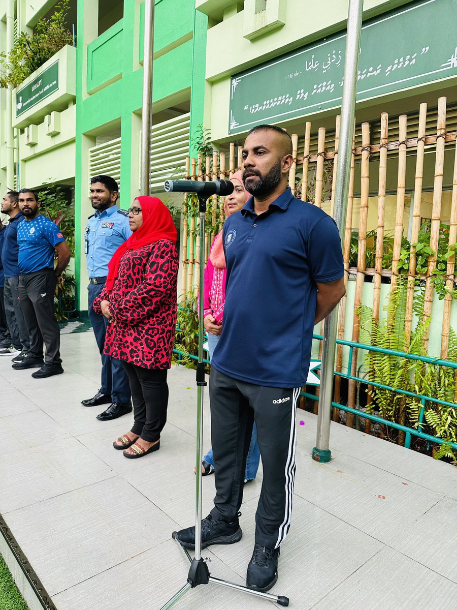 kalaafaanu_mv's tweet photo. Traffic Monitors One Day Training Camp. 
Thank you Road Police - MPS for conducting the Traffic Monitors training programme for our students.

#PoliceMv
#RoadPoliceMv
#RoadSafety
#Rakka2022
#TrafficMonitorsMv
#Amalundhakkaanan
@MoEdumv @aisthly @rah8121 @TrafficPoliceMv @PoliceMv https://t.co/28nNQVCGE4