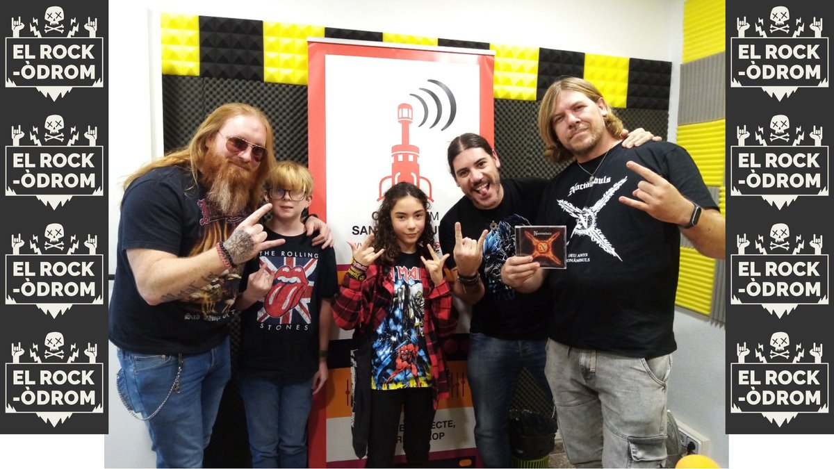 Què passa penya? Ja teniu penjada a Ivoox i Youtube el tros d'entrevista que vam fer ahir a Noctämbuls!
A més, sortegem el CD signat per la banda! Encerta la pregunta que ens fan i guanya'l!
elrockodrom.cat/noctambuls-deu…
<a href="/Noctambulsrock/">Noctämbuls</a>