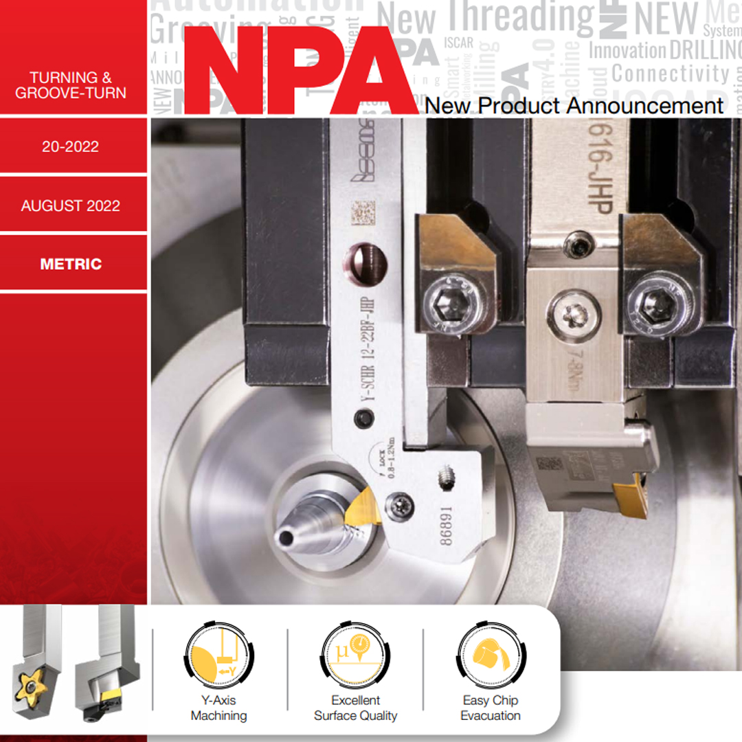 ISCAR New Product Announcement
New Y-Axis Turning Holders for Swiss-Type Machines
iscar.com/npa.aspx/lang/…