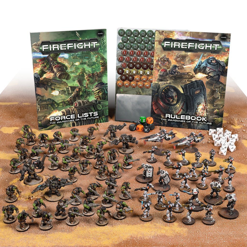 This box is a great way of introducing players to the Warpath Universe and the immersive, tactical and action-packed tabletop game of Firefight.  bit.ly/3nu5fsT