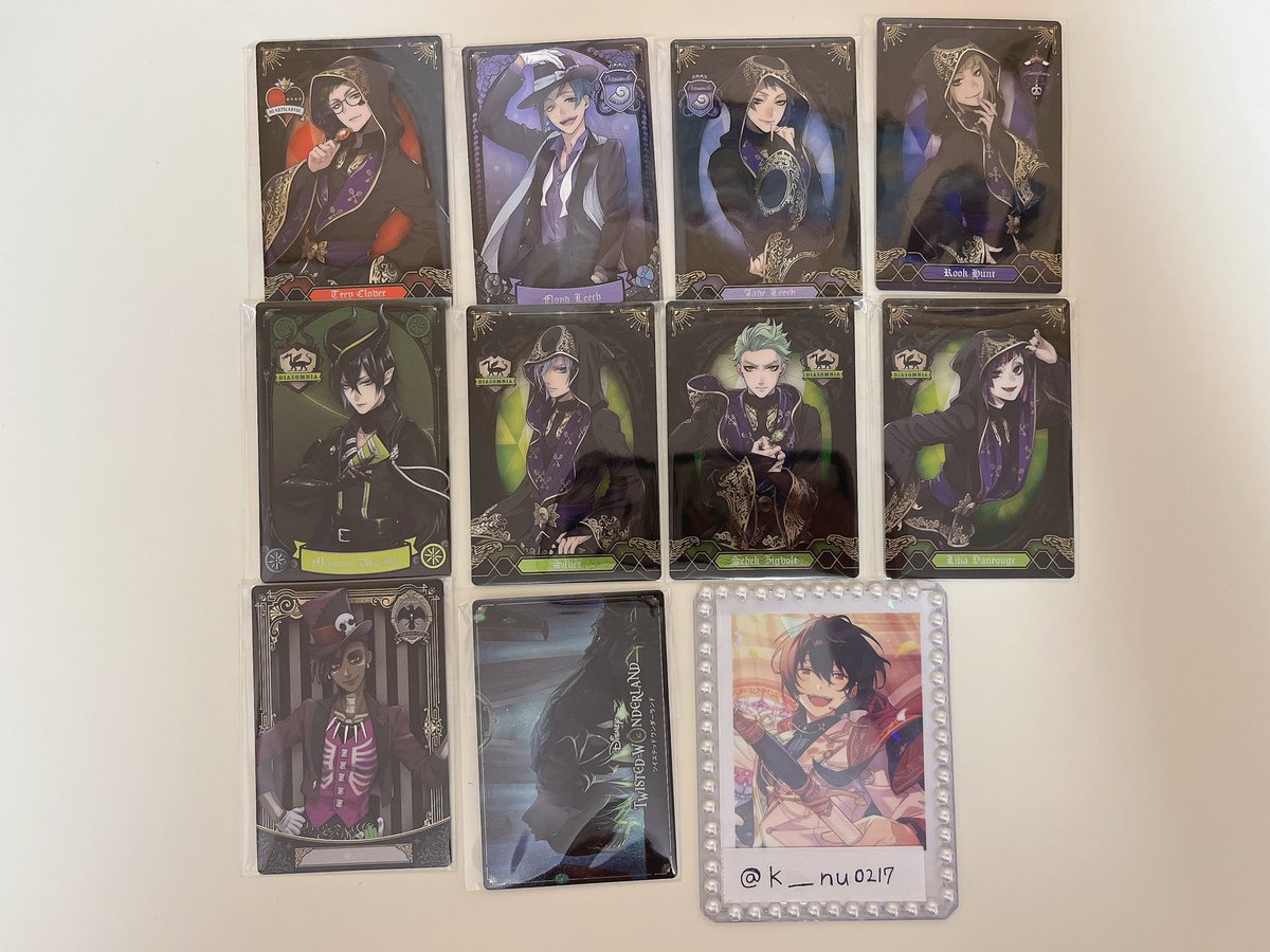 k__nu0217's tweet photo. 【交換】ツイステ ウエハース メタルカード メタカ

求┊リドル 3枚目
(基本なんでも検討します)

譲┊トレイ フロイド ジェイド ルーク マレウス リリア シルバー セベク サム オルト ヴィル ラギー イデア

・郵送での交換のみ
・初回様ツイフィ必読

お気軽にお声掛け下さい🕊 https://t.co/5bY9zLdKbG