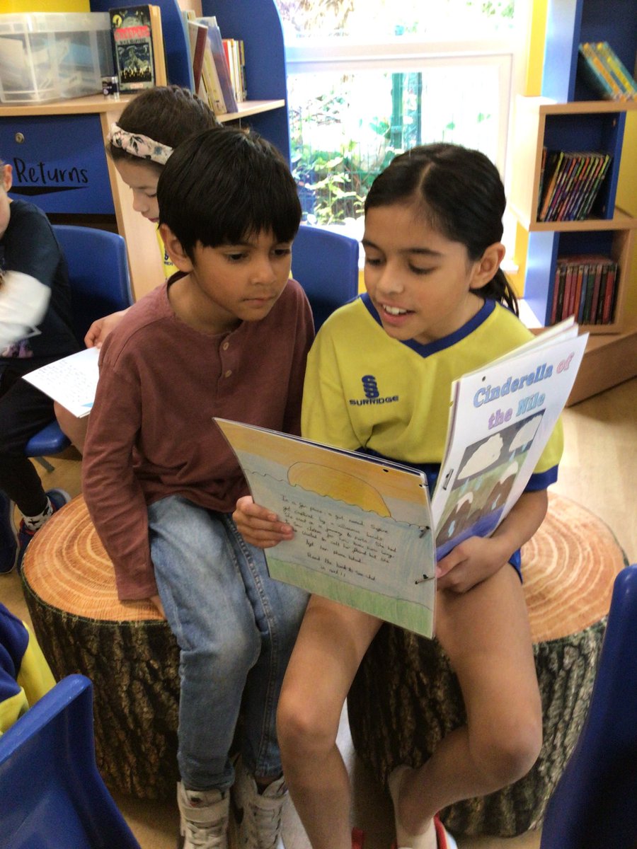 qdprimaryschool's tweet photo. Our older children loved reading their own stories to KS1. They took extra care editing their writing and adding illustrations to their fairy tales. #reading #writingwithapurpose https://t.co/VaTa0OVzBJ