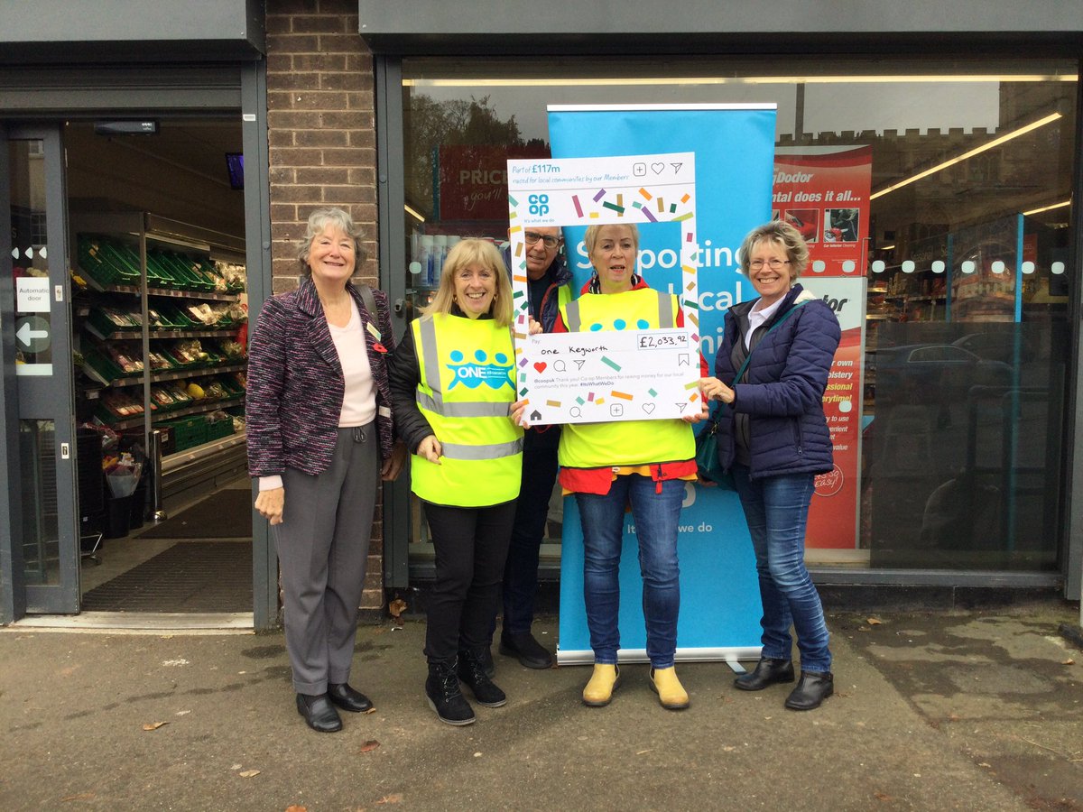 Jennifer de Villiers (@jenniferdevill2) on Twitter photo Busy in Kegworth as groups receive Co-op Group Community funding - lots of great initiatives. Good to meet Mrs Chaplain in the Co-op selling poppies now for many decades - well done! #onekegworth <a href="/CoopColleagues/">CoopColleagues</a> <a href="/coopuk/">Co-op</a> @lial_coopioneer <a href="/JessCoopClarke/">Jess Clarke</a> <a href="/kegworthimpsjfc/">Kegworth Imps JFC</a> Busy in Kegworth as groups receive Co-op Group Community funding - lots of great initiatives. Good to meet Mrs Chaplain in the Co-op selling poppies now for many decades - well done! #onekegworth <a href="/CoopColleagues/">CoopColleagues</a> <a href="/coopuk/">Co-op</a> @lial_coopioneer <a href="/JessCoopClarke/">Jess Clarke</a> <a href="/kegworthimpsjfc/">Kegworth Imps JFC</a>