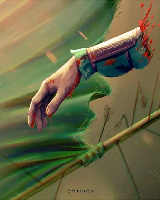 itz_jafri's tweet image. ہاتھ کٹ کر بھی میرے پاس علمداری ہے.
یا غازی عبّاس علمدار (ع)