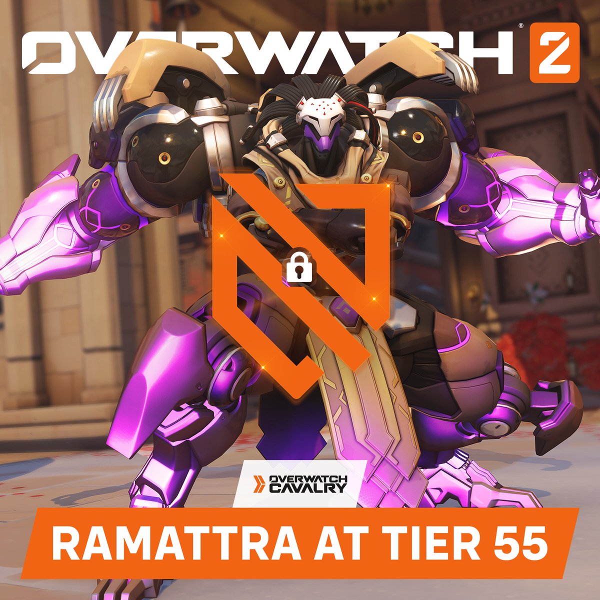 Ramattra will be the first #Overwatch2 Hero who will NOT be instantly available for Overwatch 1 players 🎟

The new hero will be available in the Season 2 Battle Pass — unlocked instantly for players on the Premium track but at Tier 55 for those on the free track 🔒